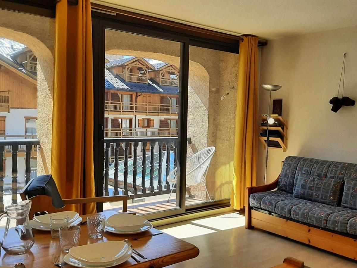 Bel Appartement 3 Pieces Pour 7 Pers Avec Balcon, Montgenevre - Fr-1-330D-126 Zewnętrze zdjęcie